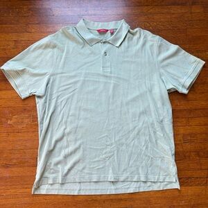 NWOT Izod Light Green Polo Shirt XXL
